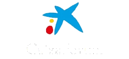 Logotipo de CaixaForum para fondo oscuro
