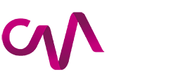 Logotipo del Club de Marketing de Navarra para fondo oscuro