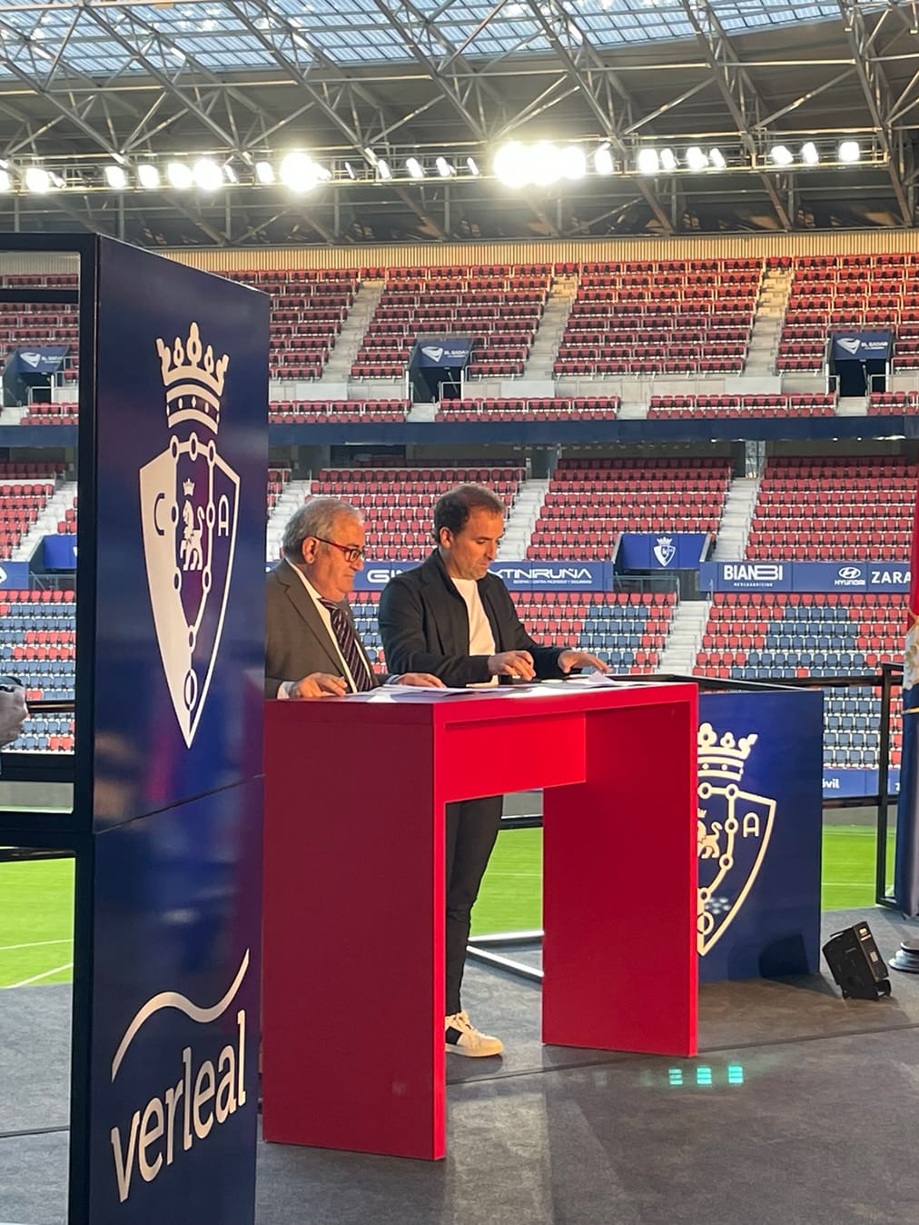 Presentación del Club Atlético Osasuna