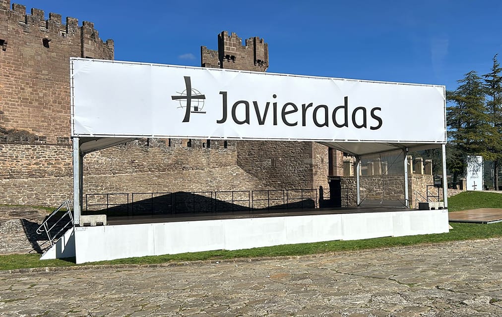 Escenario para las Javieradas