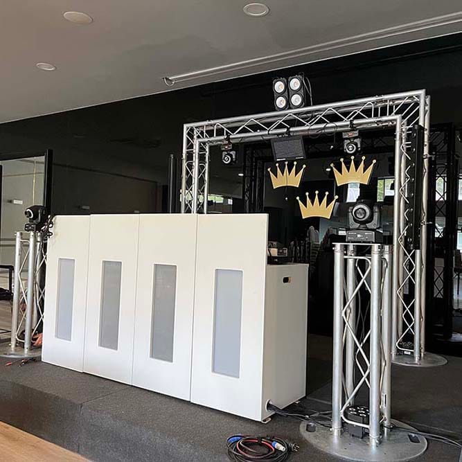Truss de ambientación en Hotel 3 Reyes