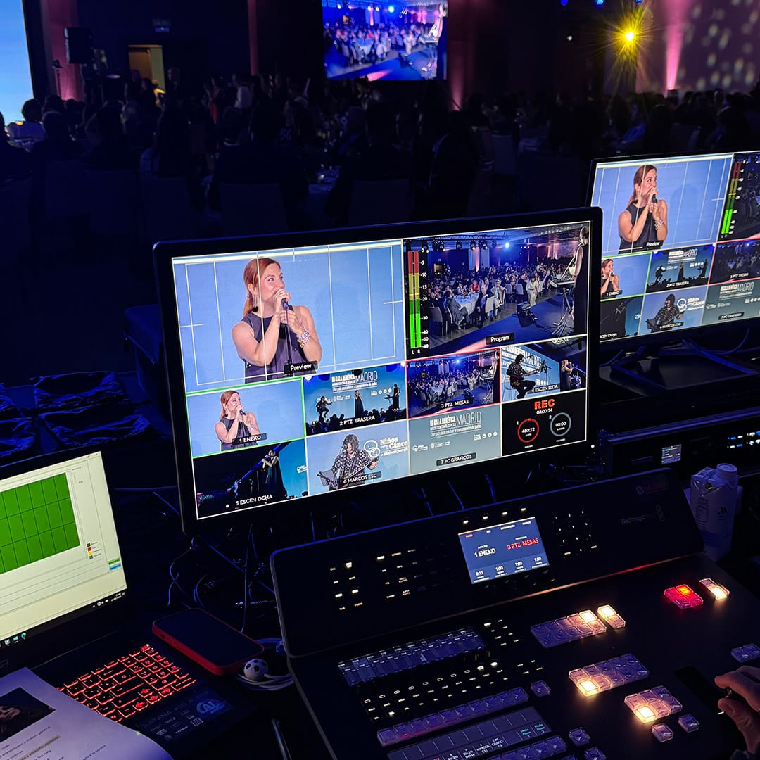 Producción de evento y realización en directo
