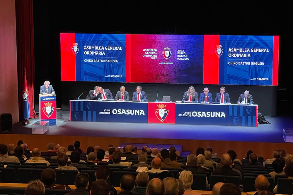 Evento deportivo del Club Atlético Osasuna