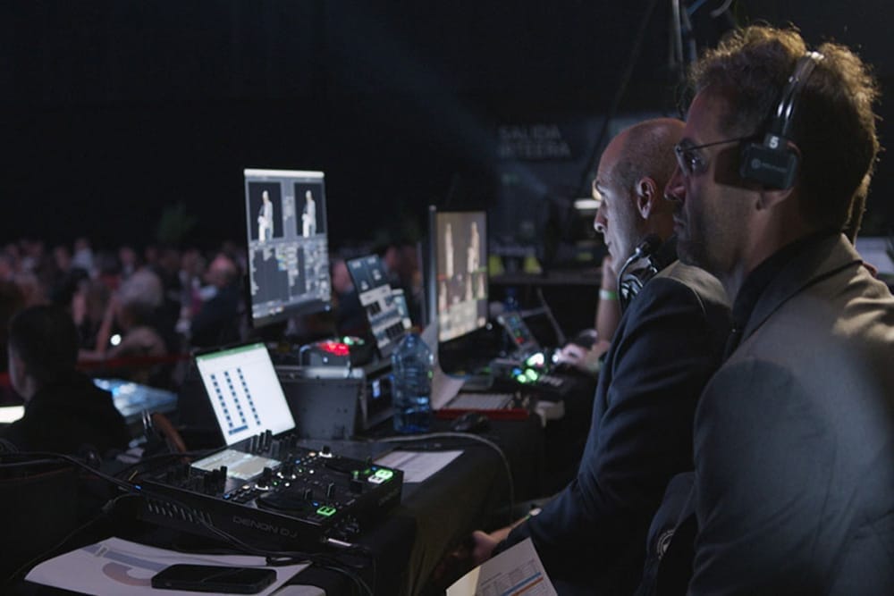 Equipo de producción de eventos
