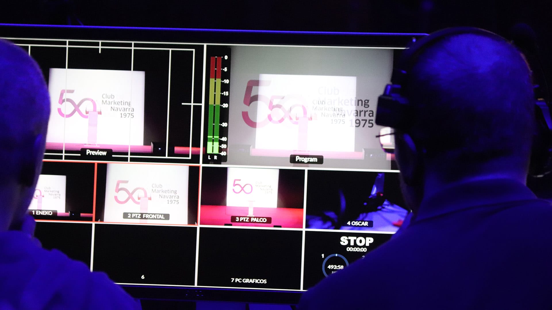 Realización en directo en el 50 aniversario del CMN