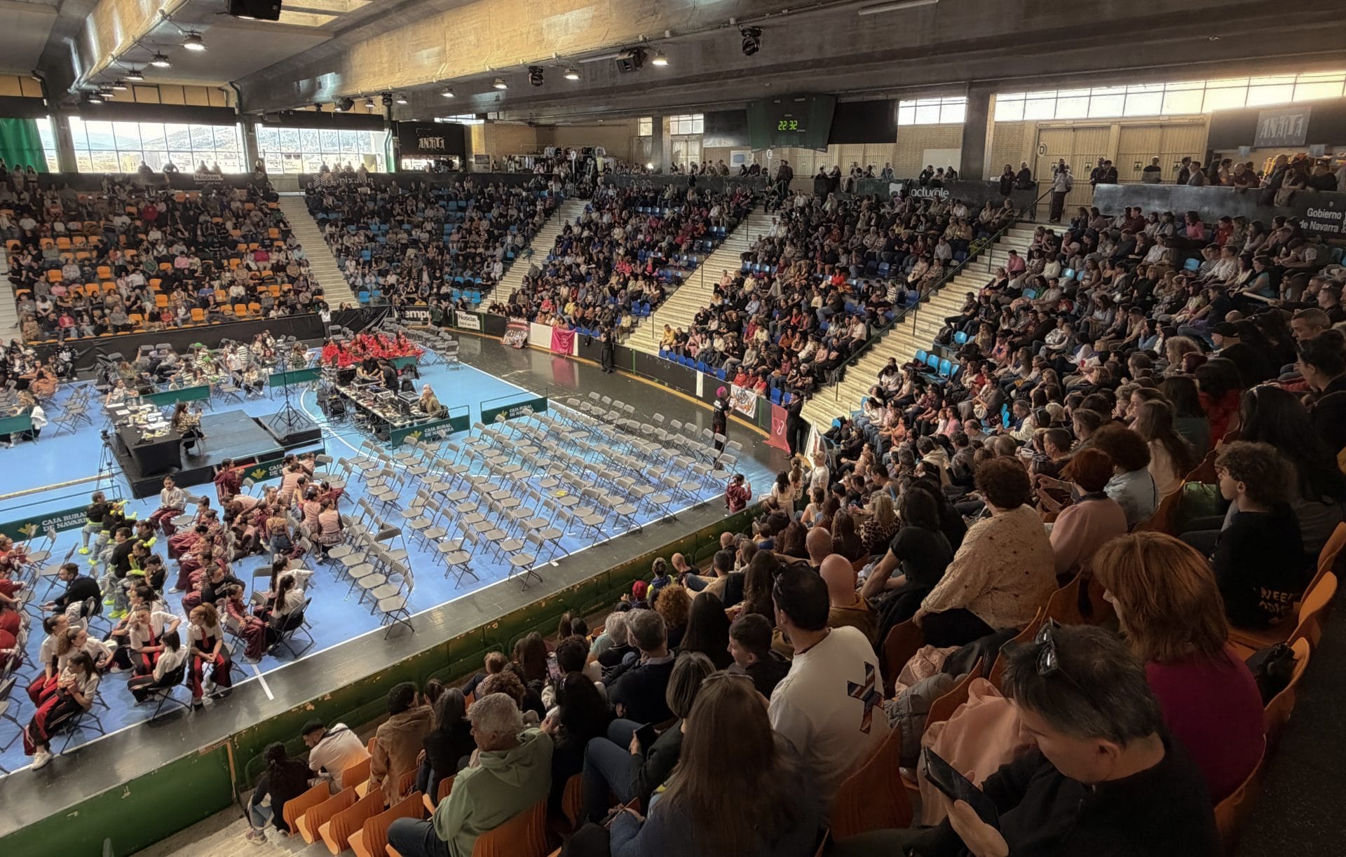 Público en el Pabellón Anaitasuna