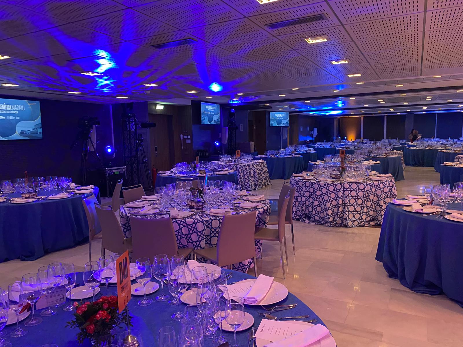 Equipos de sonido para gala de 700 invitados