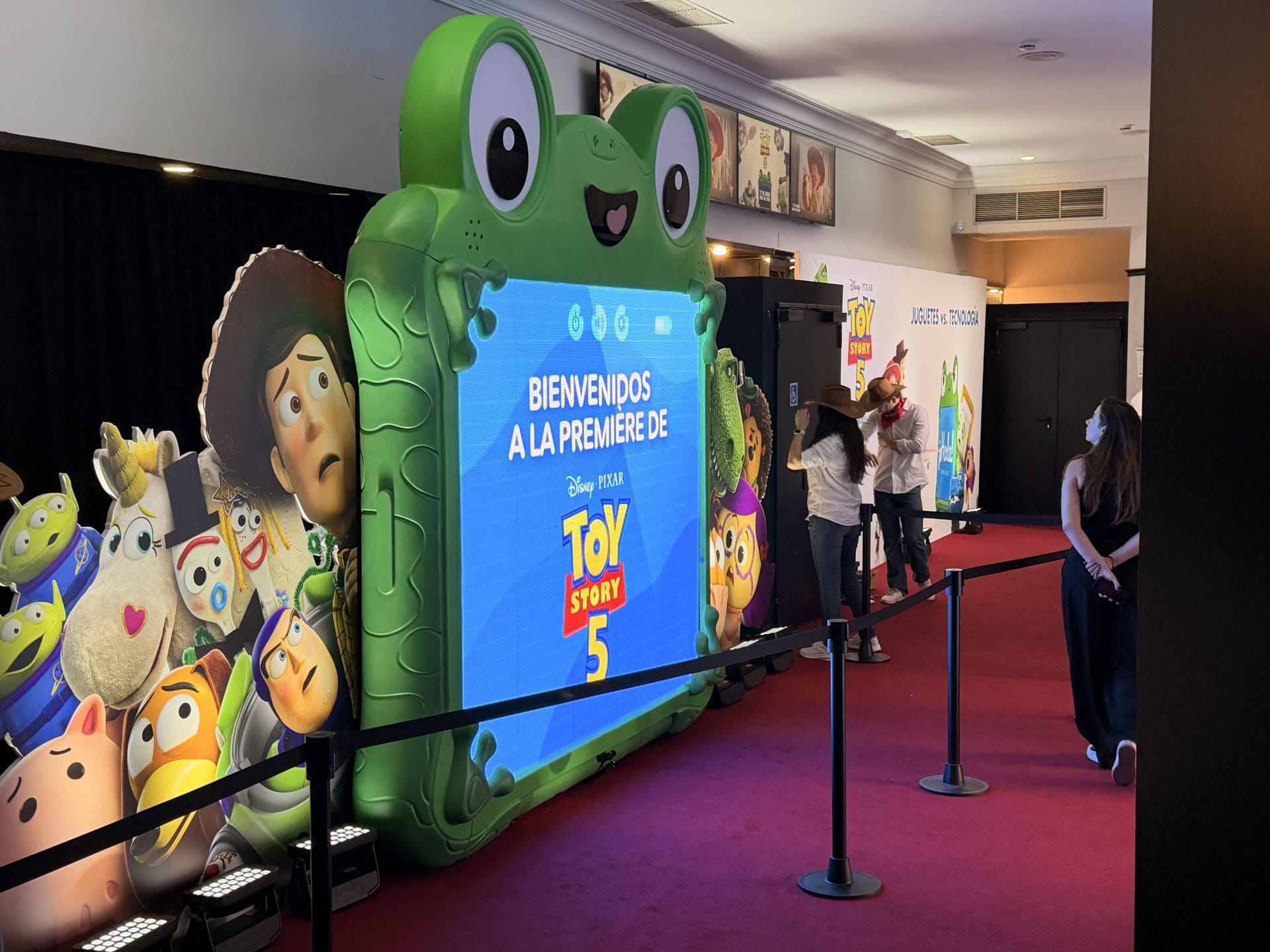 Alquiler de pantallas led Madrid para premiere de película