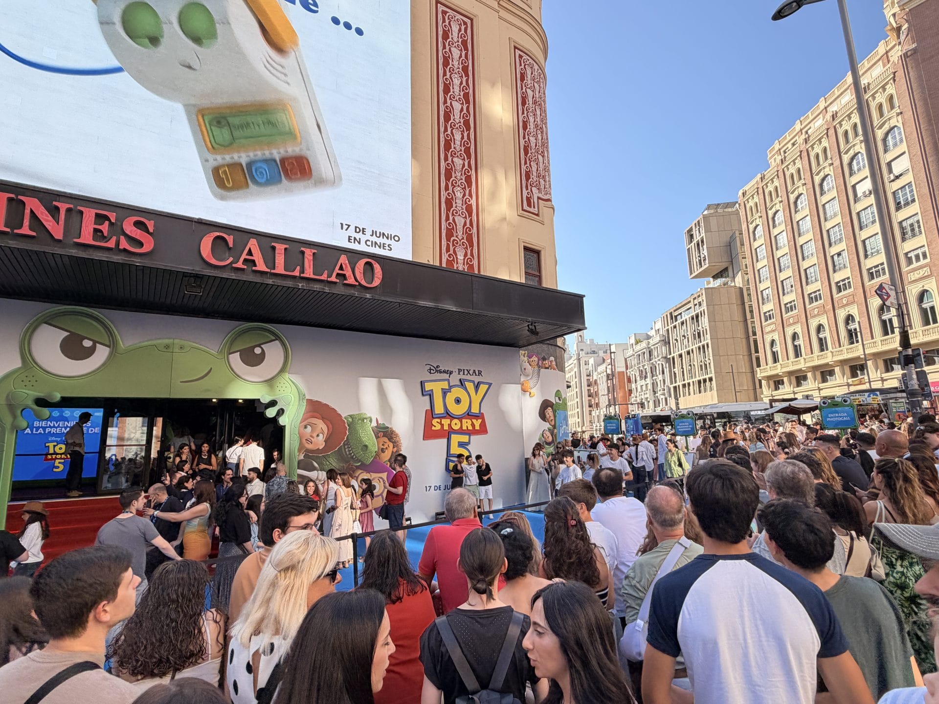 Cines Callao con pantallas Led